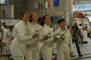 Da sinistra:Sara Sorbello-Susan Sica - Sara Bellucci -  Costanza Colella