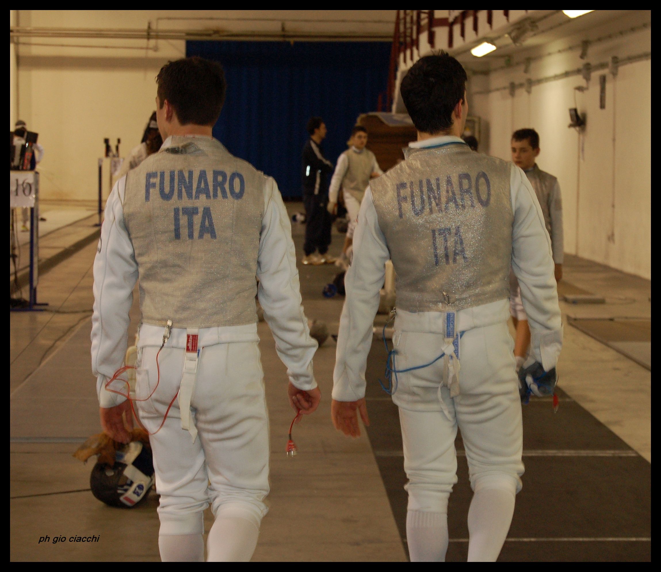 Andrea e Leonardo Funaro, entrambi parteciperanno alla prova nazionale di Fioretto maschile.