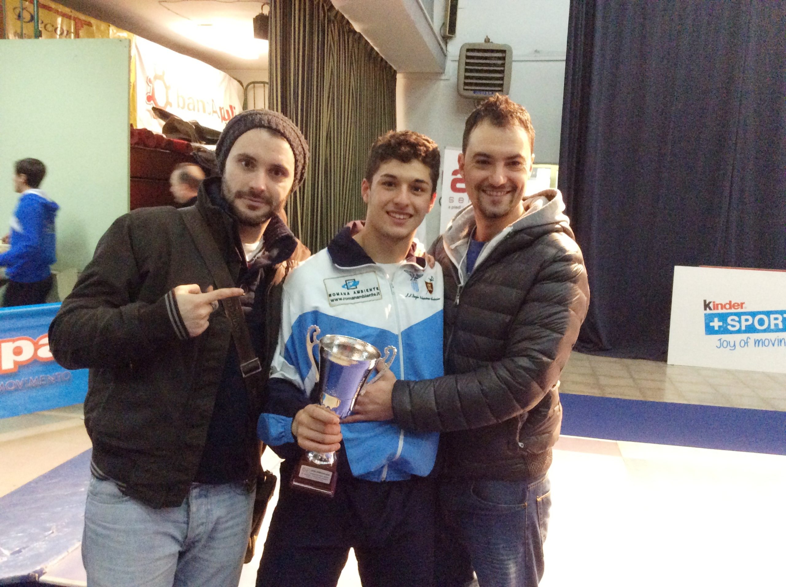 2^ prova nazionale cadetti - Foggia 24.01.2015 - Lorenzo Nini, Andrea Funaro e Guido De Bartolomeo