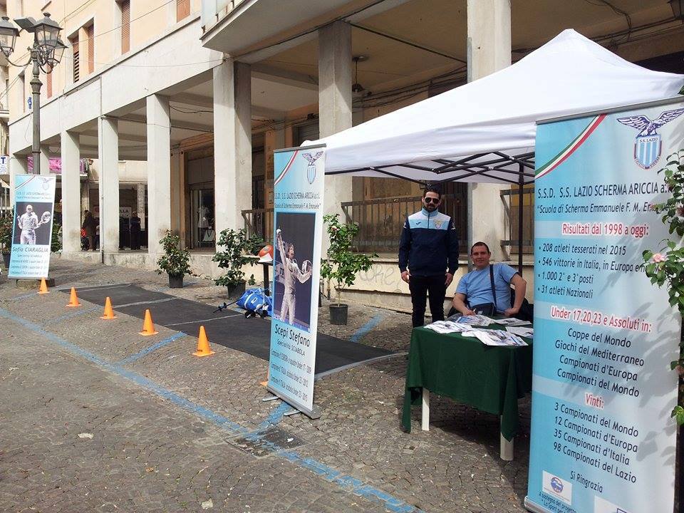 TUTTE LE FOTO DELLA LAZIO SCHERMA ALLA FESTA DELLE CAMELIE 2016