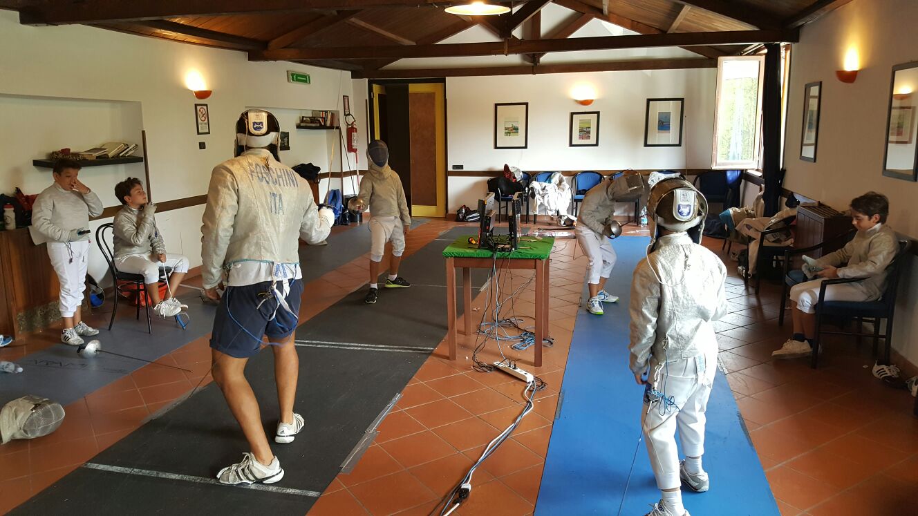 OPI -  agosto 2016 Lazio Scherma Fencing Camp Gabriele Foschini al Fencing camp